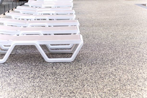 Moquette de pierre plage de piscine