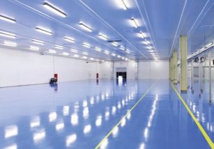 Salle blanche industrielle